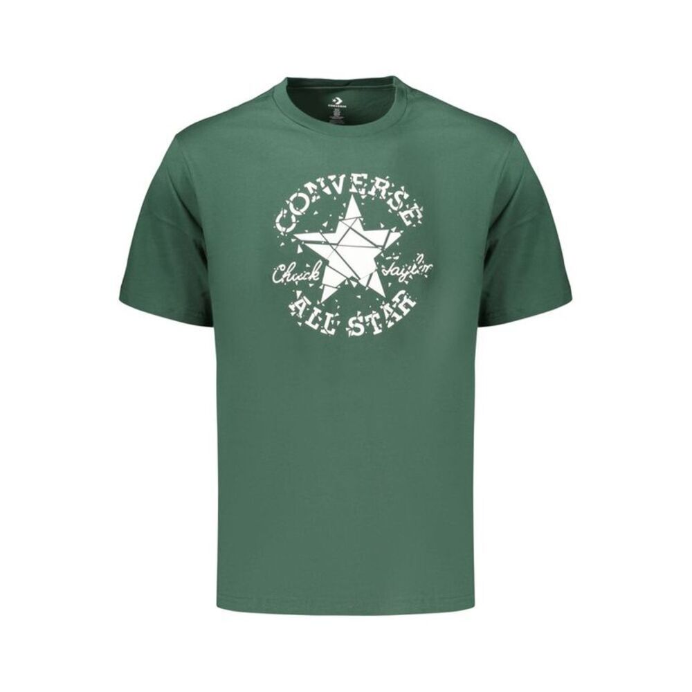 Converse Green Cotton Men's Men's T-Shirt